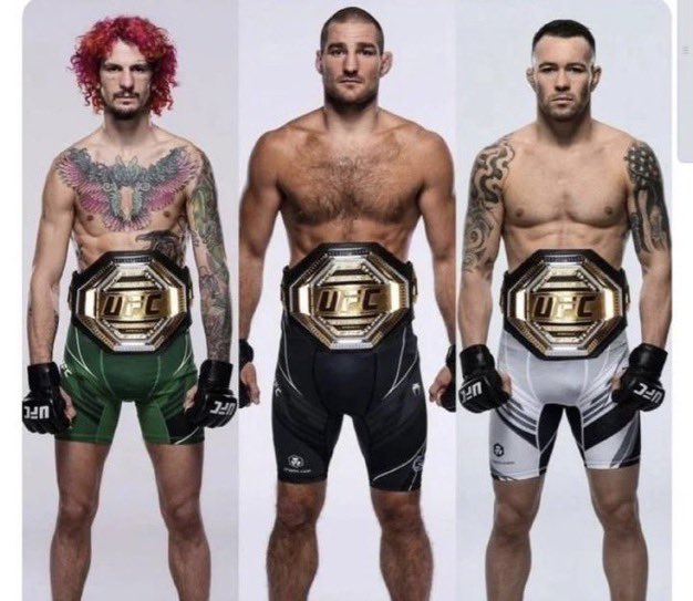 Sean Omalley CHAMP
Sean Strickland CHAMP
Colby Covington 🔜 

Its happening, isnt it??

🇺🇲 #UFC293
