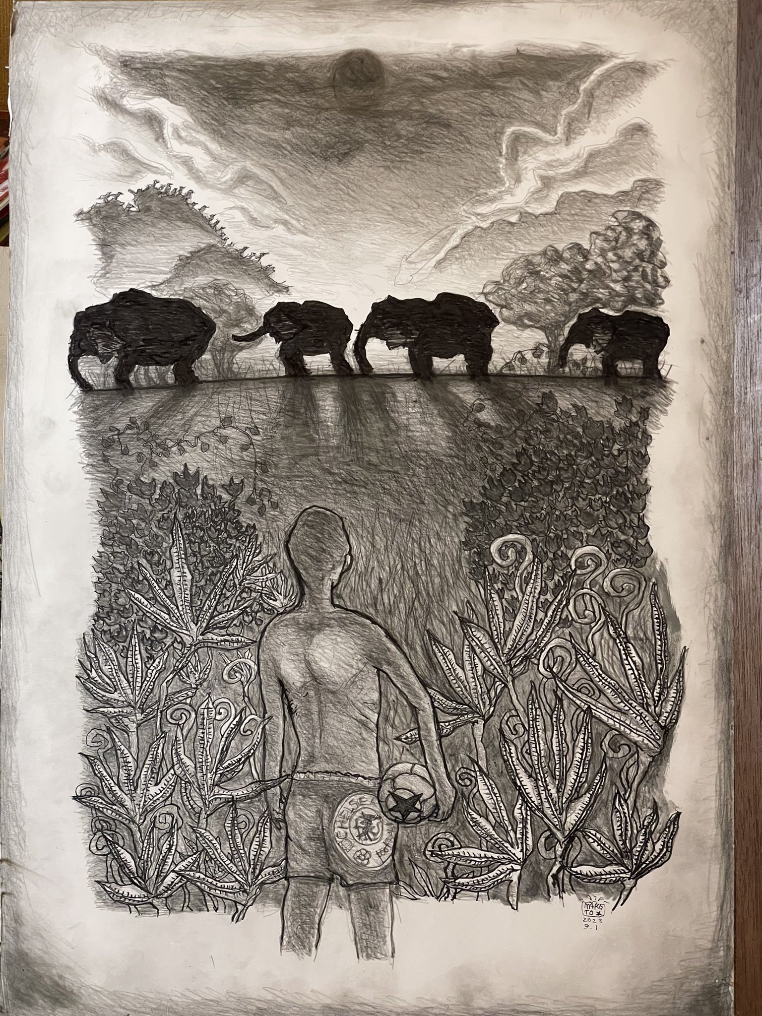 関口誠人作グラフィティー