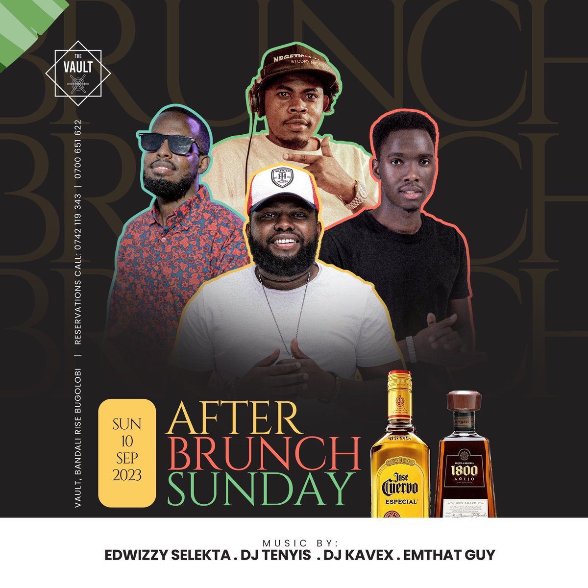 VaultUg's tweet image. From brunch to beats, our Sunday is heating up after dark! Join us for DJ magic at After Brunch Sunday! 

Let us attach 🚀🔥
#AfterBrunchSunday
#SundayNightParty
#WeekendGroove
#DanceAllNight
#MusicAndMunchies 🎵🌃