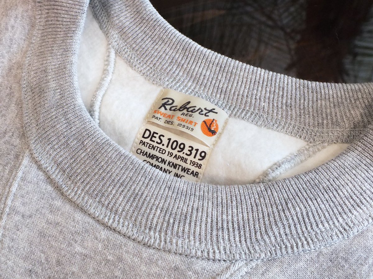 SAPPOROBASE's tweet photo. Champion TRUE TO ARCHIVES RABART CREWNECK SWEAT
https://t.co/2w4KHPK9M2

#champion #チャンピオン
#RABART #ラバート
#リバースウィーブ
#standardcalifornia
#htc #levis #リーバイス
#wrangler #lee
#resolute #リゾルト
#bendavis #cookman
#tcbjeans #sierradesigns
#vans
#アメカジ #札幌 https://t.co/b5RS1qPLuU