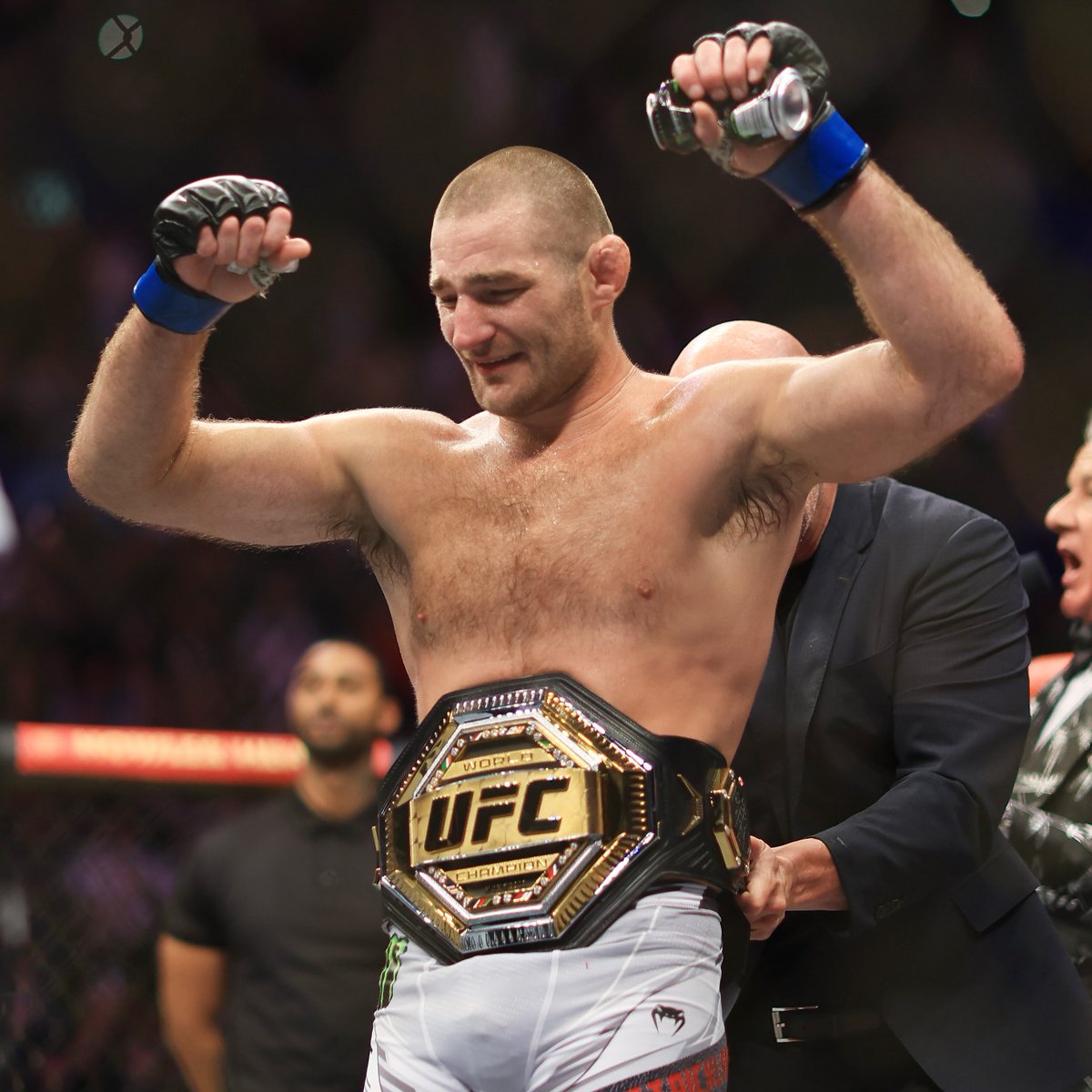 Sean Strickland didn't attempt one takedown during the fight. He defeated one of the greatest strikers in the history of the sport over 25 minutes standing and trading with him all the way. Unbelievable performance.