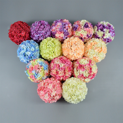 OEM Original Factory Wholesale High Quality Hydrangea Silk Artificial Hydrange Flower Decoration Ball