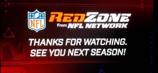 Remember when this popped up in January and we were all sad?  

It disappears in 12 hours. 

See you 1pm ET !   #NFLRedZone