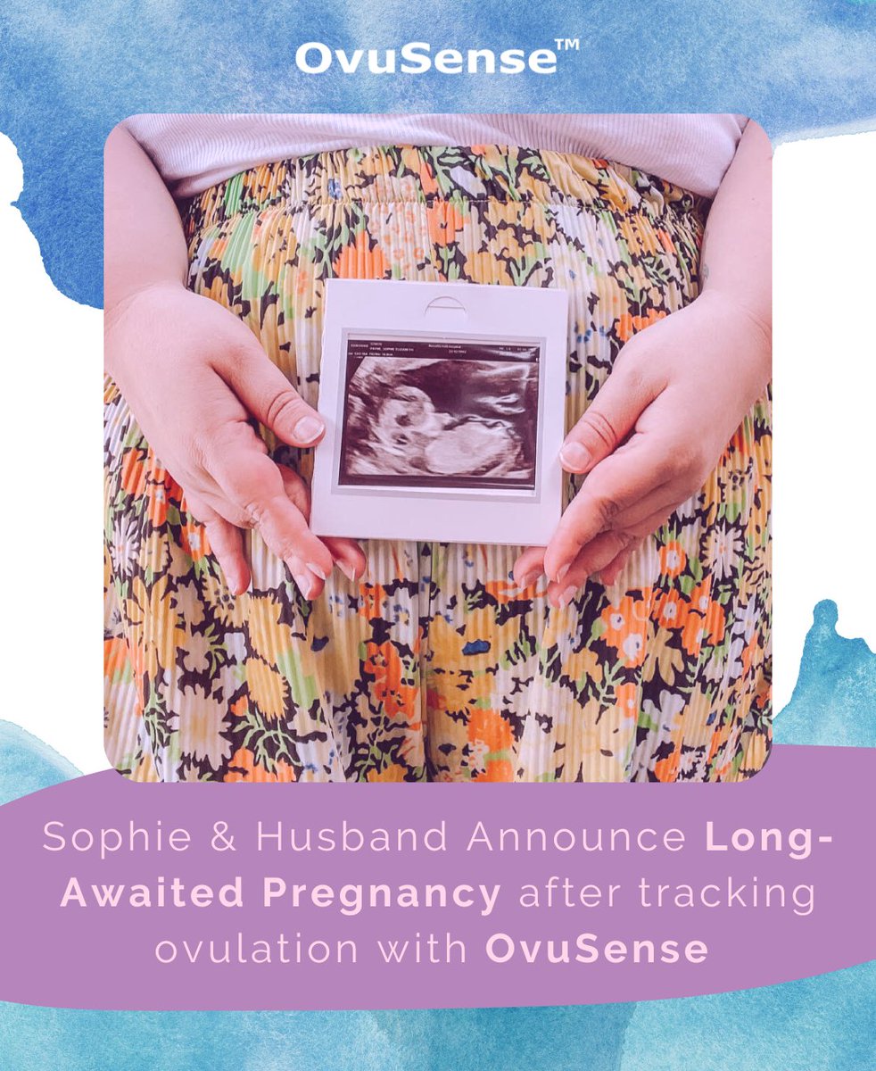 “Here I am, sitting in bed grazing on ginger biscuits at 14 weeks pregnant and it's safe to say without OvuSense I wouldn’t have been here.” 🌈 

Read Sophie’s testimonial and her journey to pregnancy here
👇
ovusense.com/blog/testimoni…