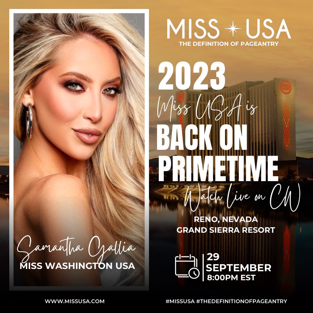 Miss Washington USA tweet media