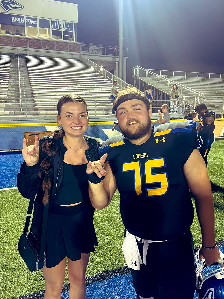 Great night at UNK!!  Lopers with the win. LSW Alum