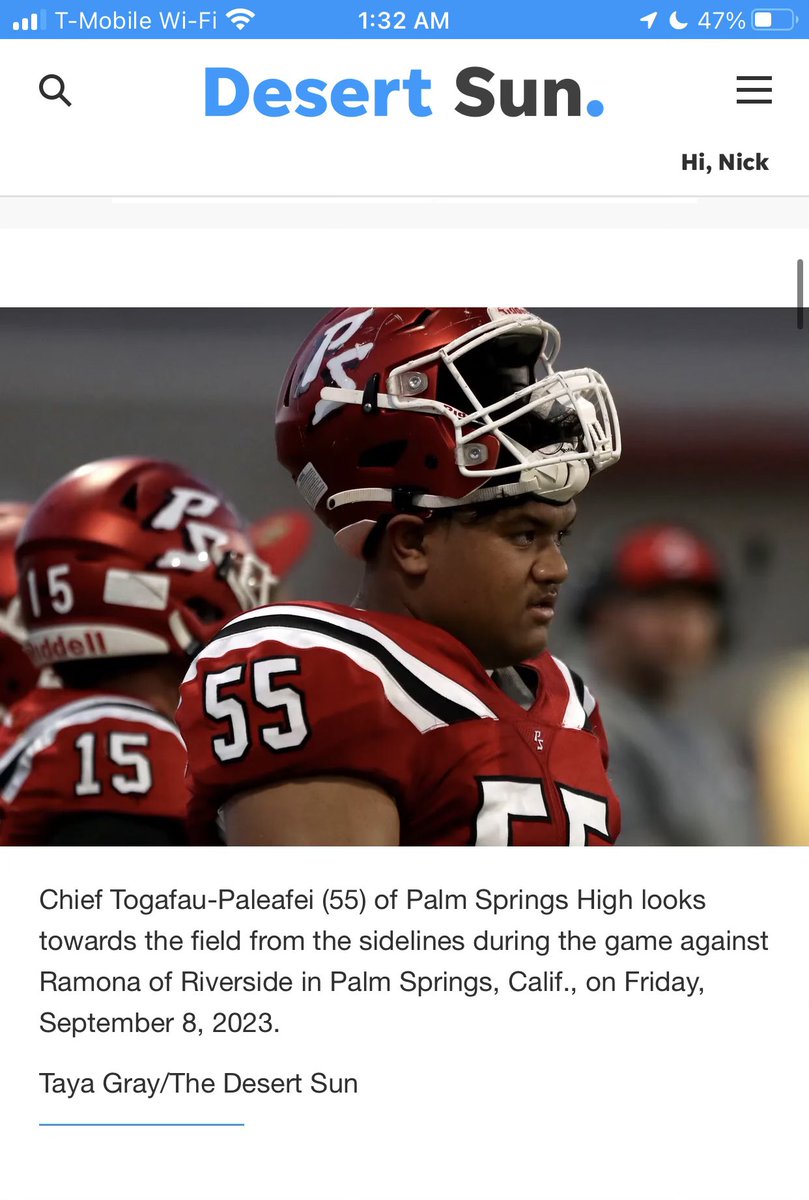 ChiefRayzeke1's tweet photo. Nice lil article by @takesbytal thank you for the love and support. 🇦🇸🇼🇸 to the world.

#SamoanBulldozer https://t.co/wLPOkllXdy