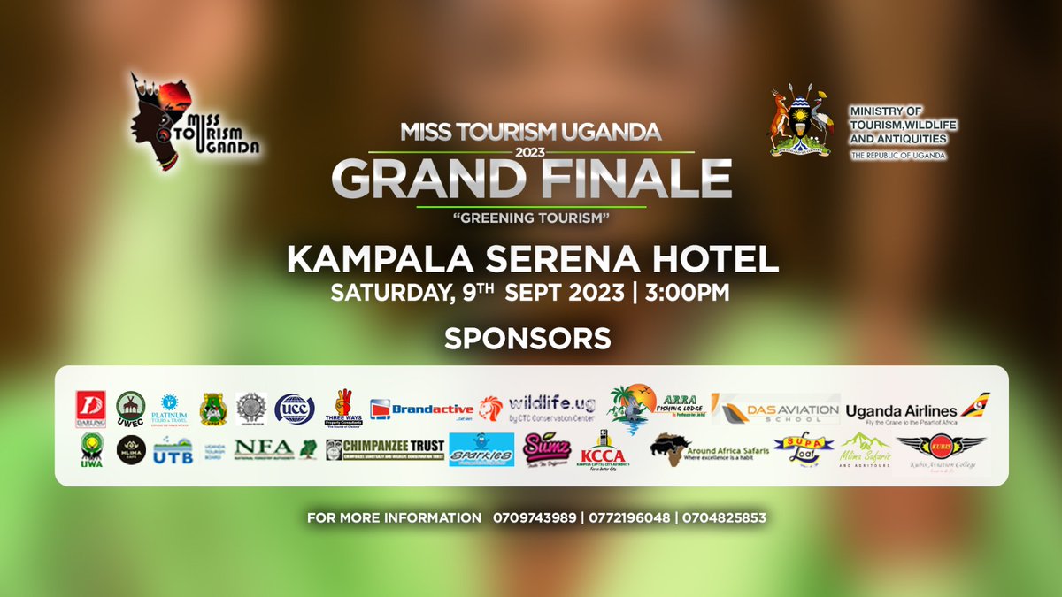 CONGRATULATIONS to Nabukonde Kiyayi Ruokaya - Miss Tourism Uganda 2023, crowned during the grand finale of @misstourismUga pageant themed 'Greening Tourism' held at @KampalaSerena hotel on Saturday night. To all the other winners in your respective categories, & every…