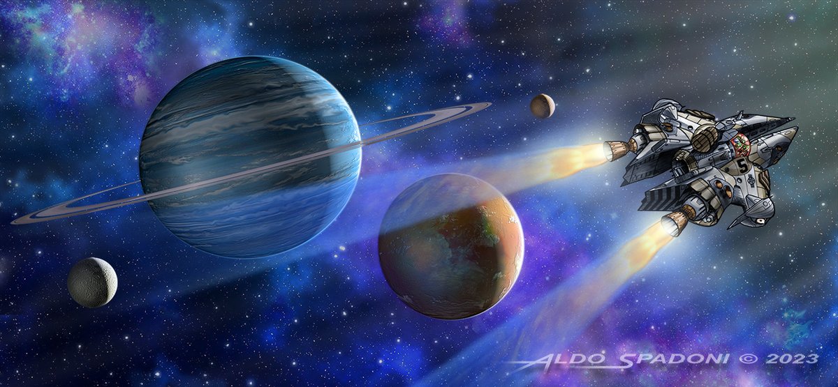 aldo_spadoni's tweet photo. A bit of spaceflight fantasy . . .
#SST23
@ArtOfAstronomy https://t.co/NsyAcK7BlH