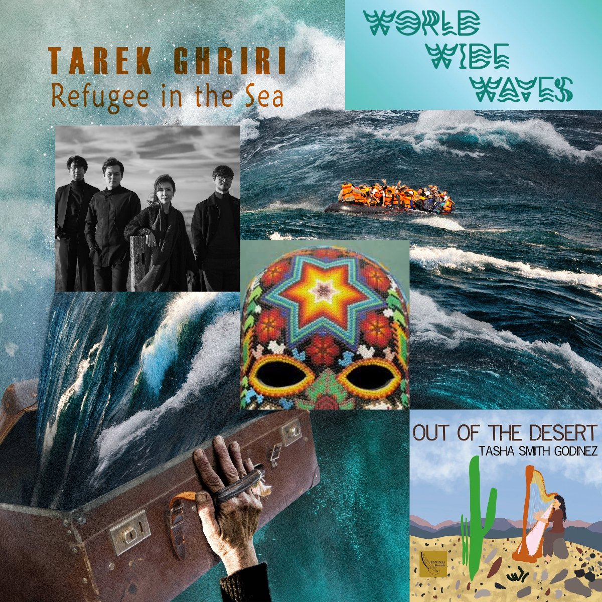mergingarts's tweet photo. On our #WorldwideWade #WorldWideWaves edition, Sunday, by DJ Madame B brings a global immersion in a seasonal splash, 8-11am ET @WRIU 90.3FM https://t.co/MBT1NogCWW after @Mixcloud, starting with: @TarekGhriri, @DCDmusic, #BlackString, and @HarpbyTashaSG. https://t.co/MK2Oezw71I https://t.co/t4U4ONuUTZ