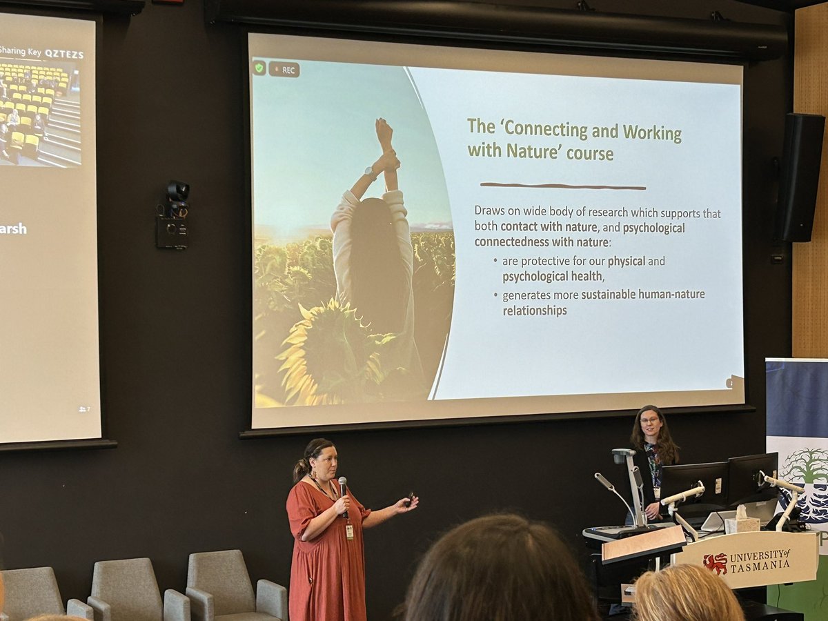 Love this novel approach by @DrElissaPearson and team to improving #psychologystudents psychological literacy levels through a broader lens on connecting with and through nature. Innovation 💯 @ausplat  #AusPLAT23