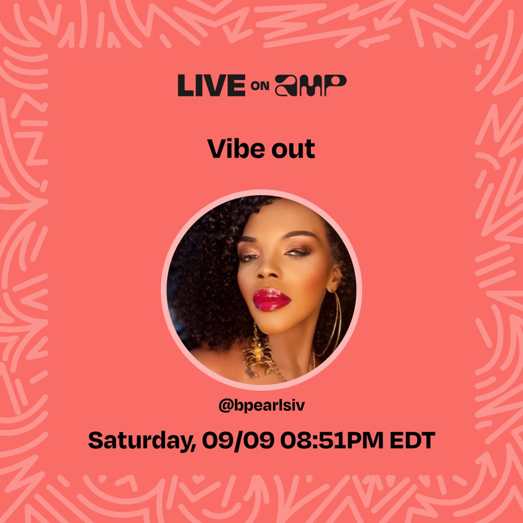 My Amp show, Vibe out, is live. Don't miss it! Tune in! live.onamp.com/uAiMoGq0XCb