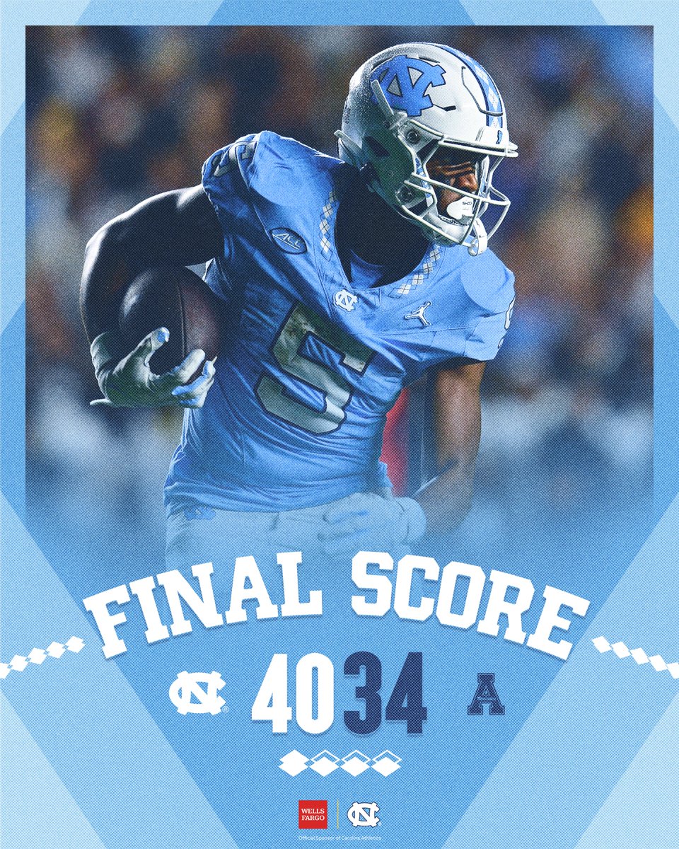 𝐃𝐮𝐛.

#CarolinaFootball🏈  x #UNCommon x <a href="/WellsFargo/">Wells Fargo</a>
