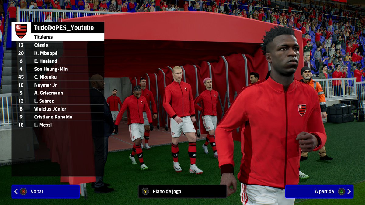TudodePES's tweet photo. eFootball 2024 - ePatch 2024 v4.0 For eFootball Presented By MODY 99
Vídeo Completo:https://t.co/VFMVVJ9s7S
Flamengo veio licenciado na V5.0
#efootball2024 #ePatch #pes2024 #Flamengo #Mengao https://t.co/7r0BaumiCW