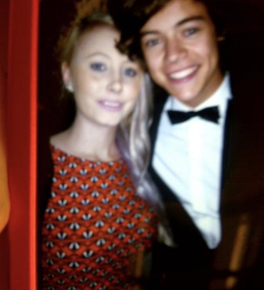 Harry with a fan in 2012!
