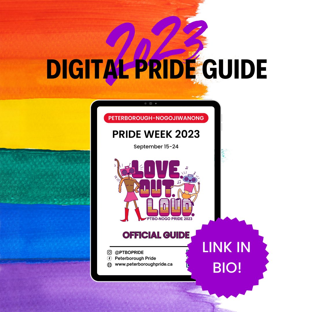 The 2023 Digital Pride Guide is live!🙌

It's a labour of love to show our thanks to everyone that supports PTBO-NOGO Pride each year!🏳️‍🌈

drive.google.com/file/d/1WzQ3xL…