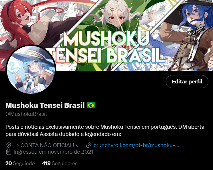 Mushoku Tensei: 2ª temporada é anunciada