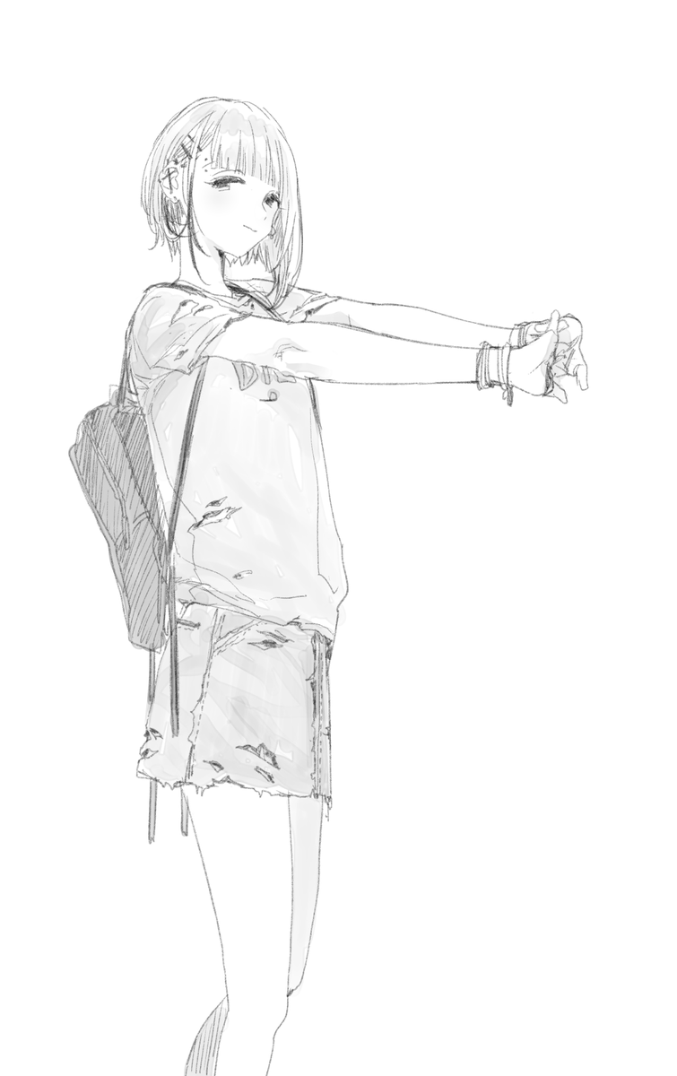 「私服片山」|EDコミティアO59aのイラスト