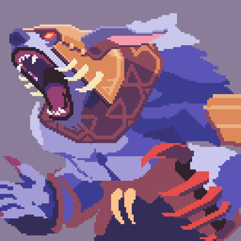 DebDoesPixels's tweet image. Time for bed but really excited to finish this one 🤓
#pixelart #wip