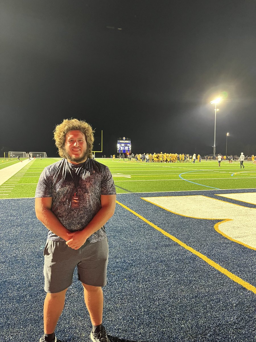 BurkeMalmberg's tweet photo. Just want to thank Warner University for the invitation to their season opener. They welcomed me in like family and treated me with great hospitality. Congrats on the win and Go Royals!! @JSmall59 @JakeCoulson3 @coachwyatt62 https://t.co/85CWOmyCI6