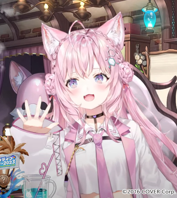 ホロライブ6期生 博衣こよりさん(#hakuikoyori)のLive2D Ver3.0