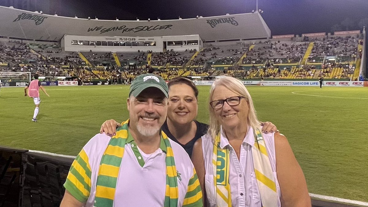 tomdenham3's tweet photo. My Final @TampaBayRowdies match as a season ticket holder. 
Will dearly miss my beloved Rowdies. So very grateful for this organization that has for most of my life exemplified the very best of what our community has to offer. 
Forever Rowdies
💚💛💚💛💚💛 https://t.co/y8OscJ1hsP