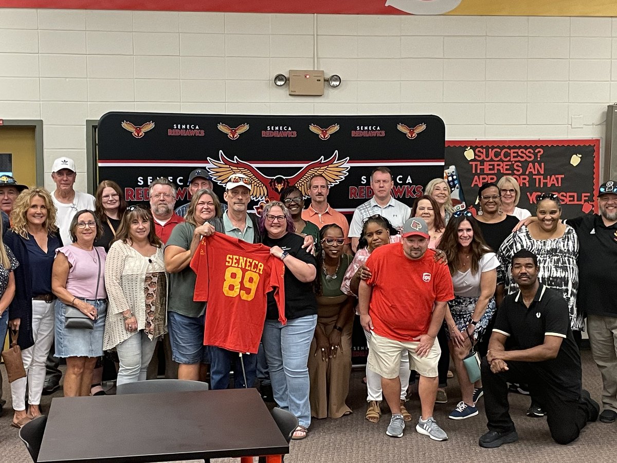 RebeccaMerkel (@msmerkel) on Twitter photo It was an honor to see so many alumni back <a href="/Seneca_High/">Seneca High School</a> to tour their/out beloved alma mater #SenecaForever It was an honor to see so many alumni back <a href="/Seneca_High/">Seneca High School</a> to tour their/out beloved alma mater #SenecaForever