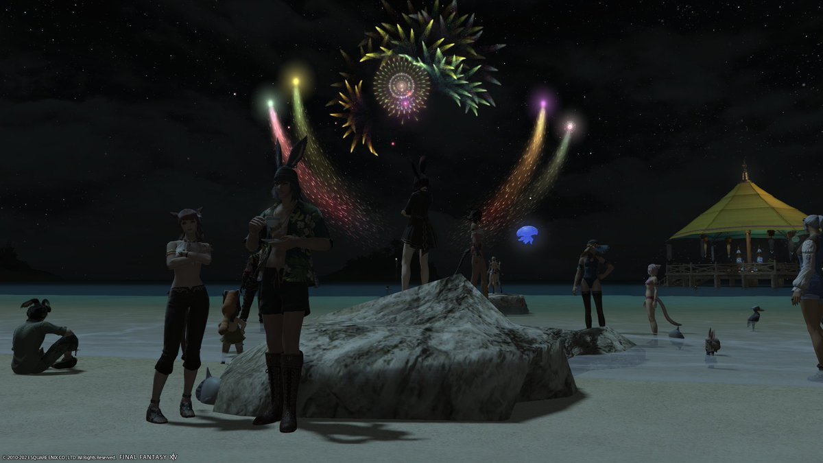 I love seeing all the fun emotes I dont have LOL. #GuideArtParty #FFXIV