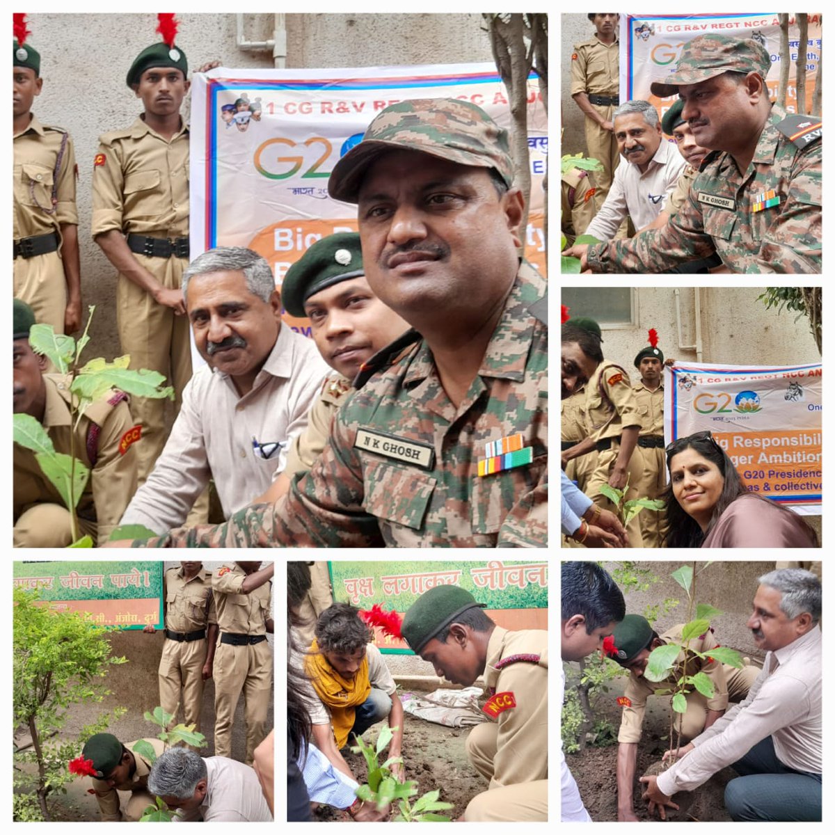 YOUTHOFCHHATTI2's tweet photo. प्रथम घुड़सवार रेजिमेंट एन सी सी अंजोरा, दुर्ग :  जी-20 शिखर सम्मेलन जन जागरूकता रैली एवं युवा परिचर्चा का कार्यक्रम भारती विश्व विद्यालय पुलगांव, दुर्ग में आयोजित किया गया इस कार्यक्रम में  भारती विश्व विद्यालय दुर्ग के कुलाधिपति श्री सुशील चंद्राकर बतौर मुख्य अतिथि सम्मिलित हुए https://t.co/WTbcBWrmOf
