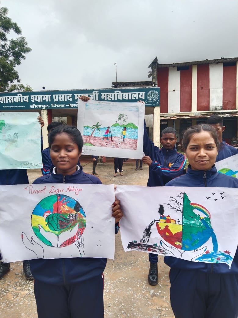 YOUTHOFCHHATTI2's tweet photo. *Mega Puneet Sagar Abhiyan* 5 local NCC units of raipur  and NCC Gp Hq Raipur conducted the event at Telibanda Raipur. https://t.co/lmCTXd2F4J