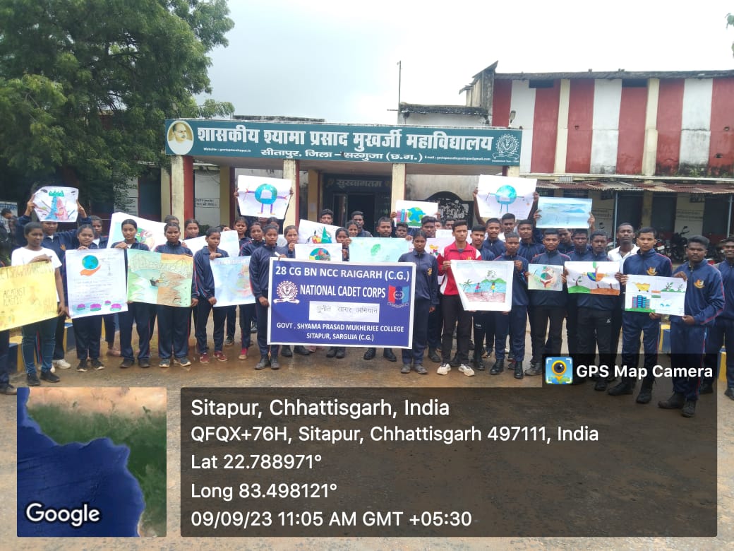 YOUTHOFCHHATTI2's tweet photo. *Mega Puneet Sagar Abhiyan* 5 local NCC units of raipur  and NCC Gp Hq Raipur conducted the event at Telibanda Raipur. https://t.co/dV8hr9taoL