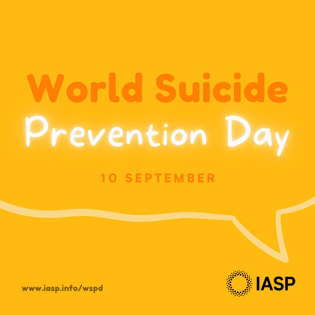 On #WorldSuicidePreventionDay, we want to say to those working to prevent suicide and improve mental health, thank you for bringing hope. Your actions truly make a difference.

#WSPD23 #MentalHealthMatters