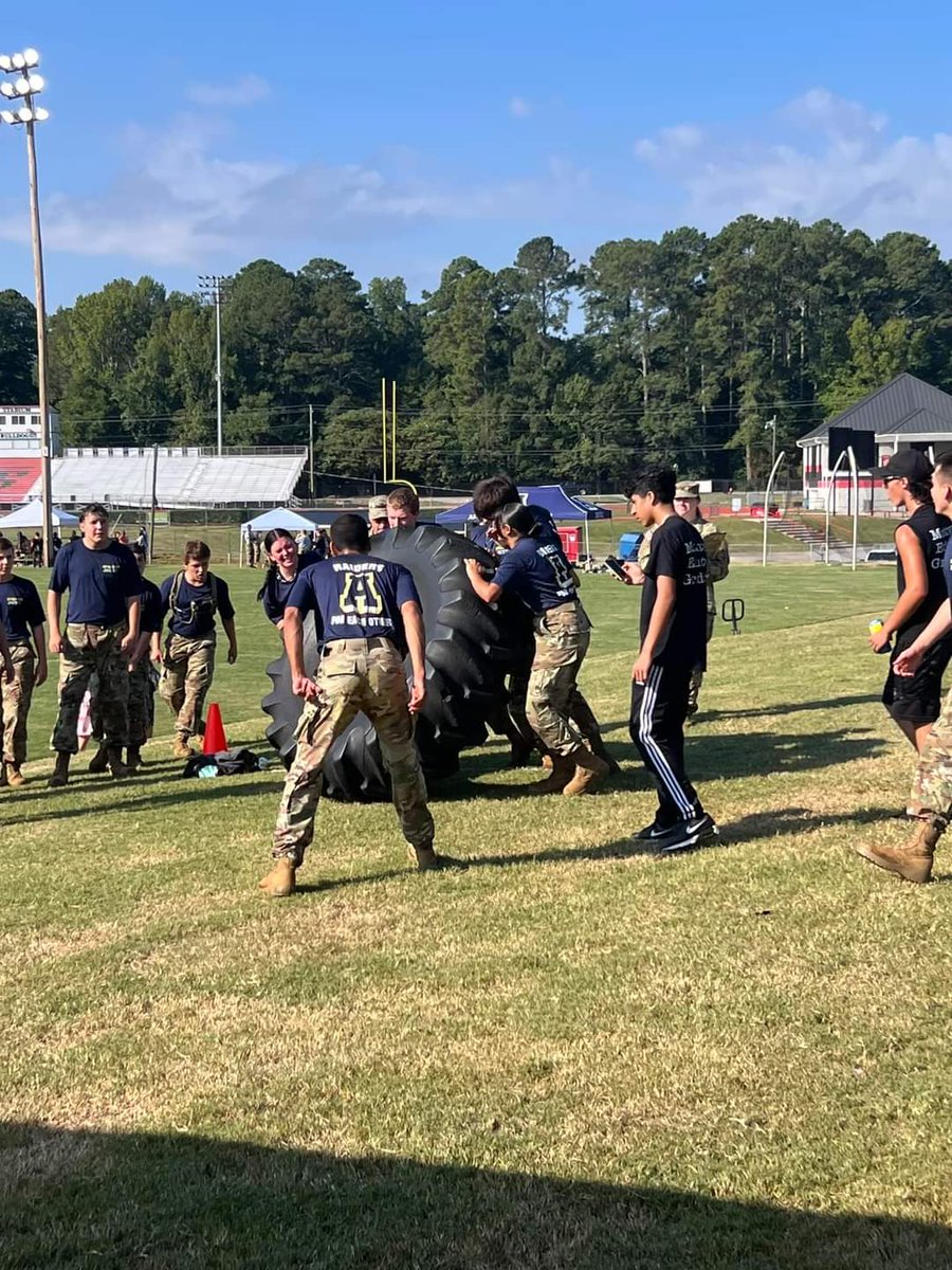 WbhsWBL's tweet photo. WBL Coordinators work weekends, too! JROTC Raiders Meet @TweetDoggs @Barrow_CTAE https://t.co/2CwiiSRzih