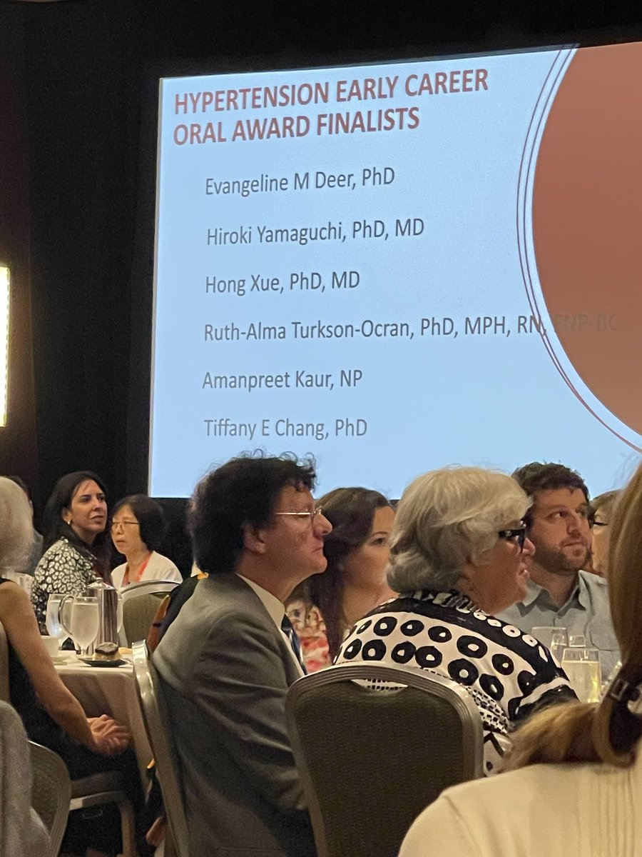 Proud to be a AHA Early Career Oral Award Finalist #Hypertension23 #AHA