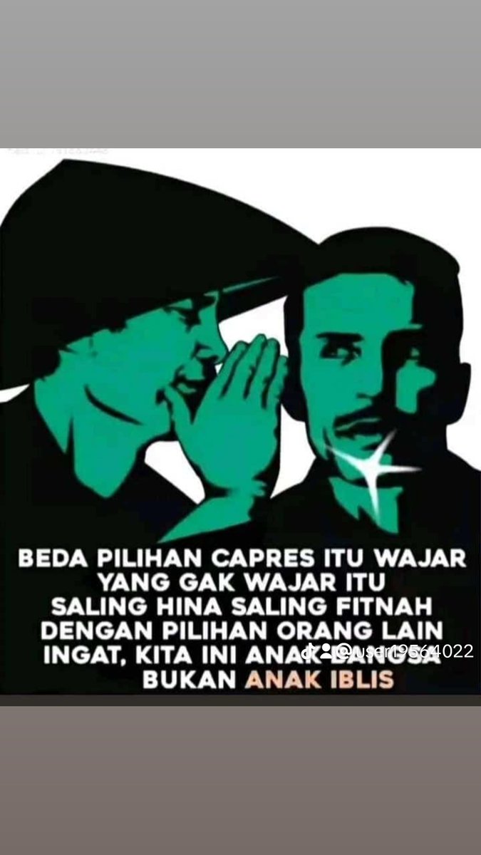 Kita sodara sebangsa dan setanah air