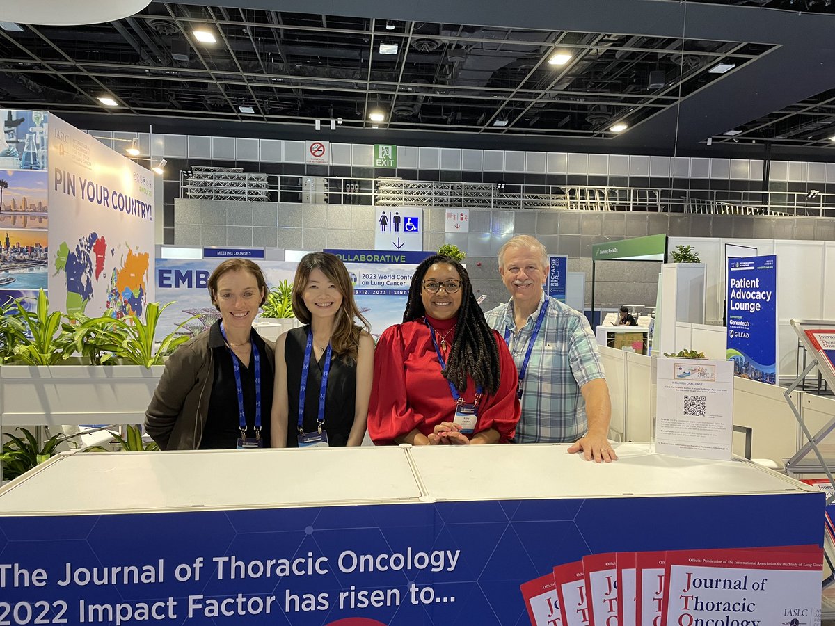 #WCLC23 The editorial team can’t wait to meet you all! Stop by the Journals booth at A137 @JTOonline @IASLC #JTO #JTOCRR @OncologyAdvance