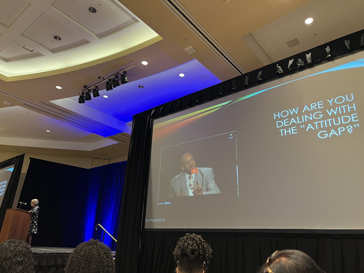 GLB dropping timely knowledge on us today #artofteaching #equity #annualcotsenconference2023 <a href="/gjladson/">AKAdemic</a> <a href="/CotsenAoT/">ART of TEACHING</a>