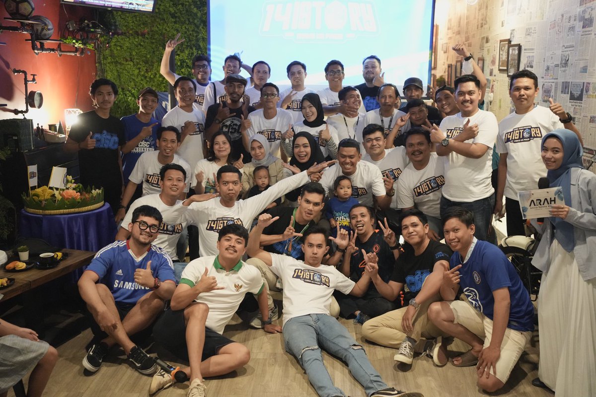 CISCmakassar's tweet image. #LatePost

Kemeriahan perayaan Anniversary 14 Tahun CISC Makassar 💙

Terima Kasih yang sudah hadir,
Terima Kasih sponsor dan support,

Tetap jaga kekompakan dan kebersamaan 🫶

This is CISC Makassar,
EWAKOO!!!

@chelseaindo_ofc 
#ThePrideofCISC #ThisisCISC #CISCMakassar #14Tahun