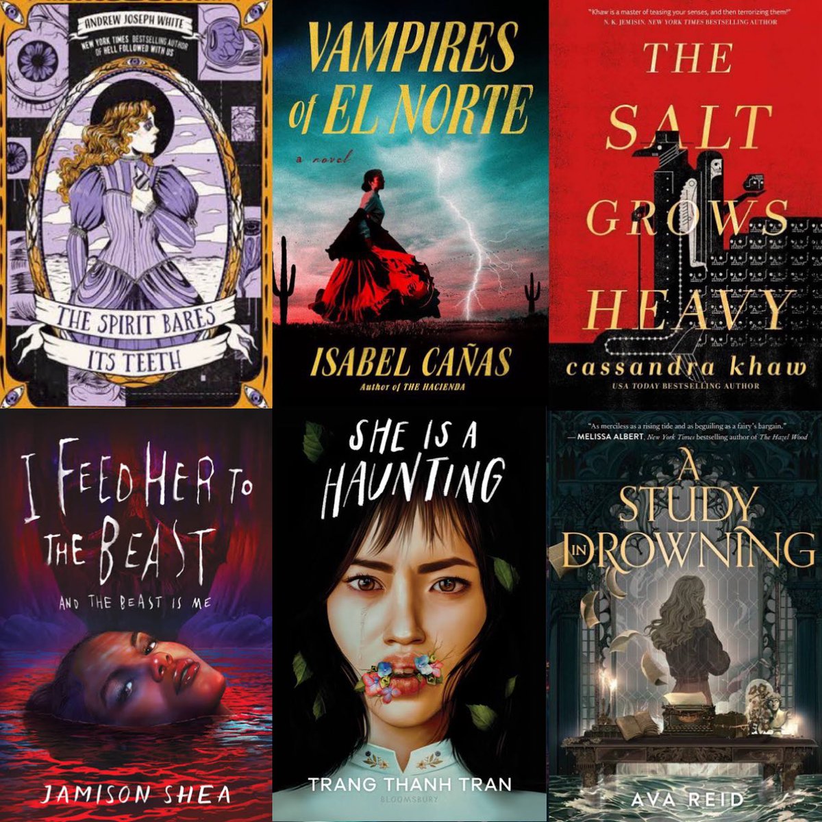 🎃🕯️ spooky season reads by trans and/or BIPOC authors 🕸️🔮