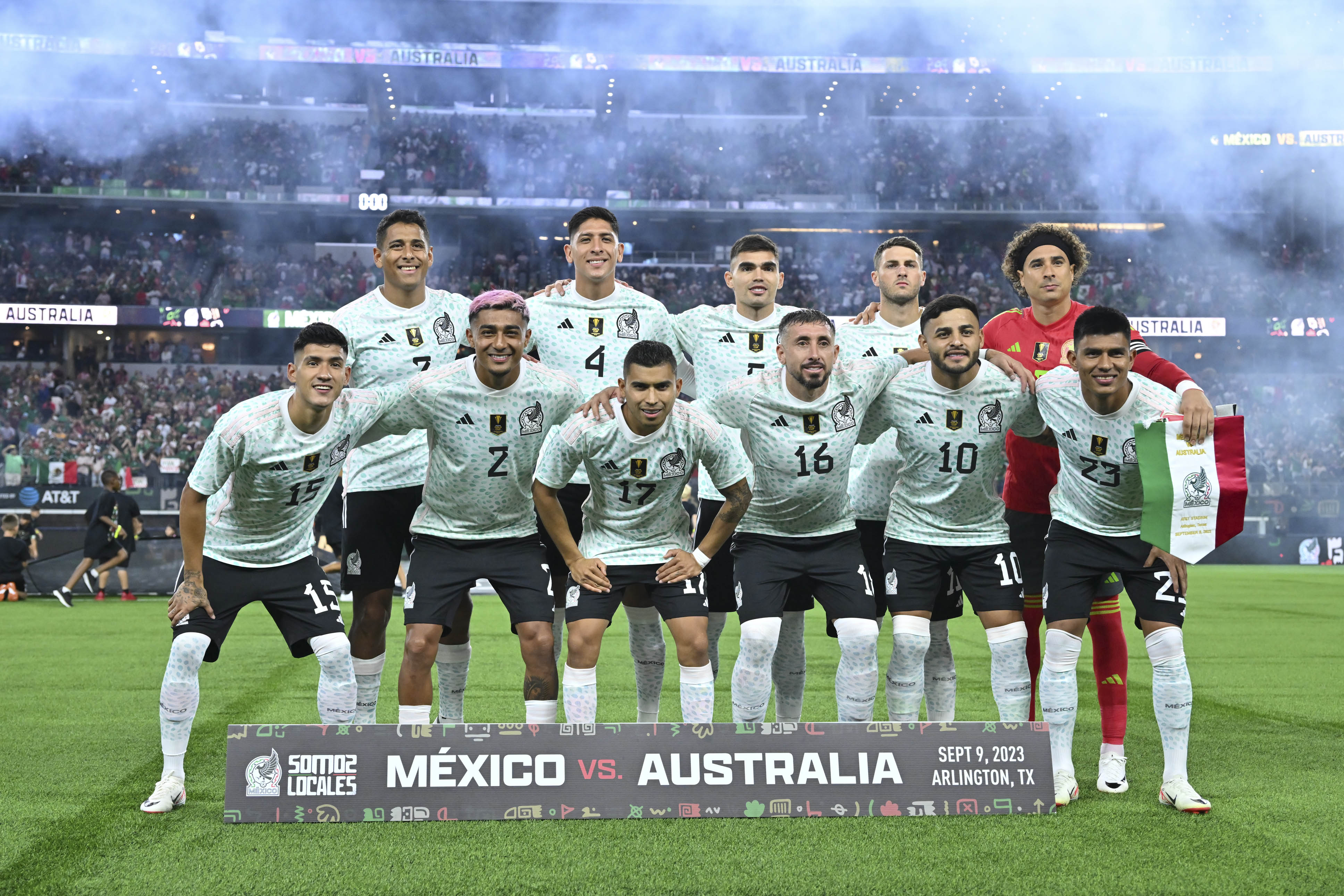 Mexican Vs. Australian National Football Team
