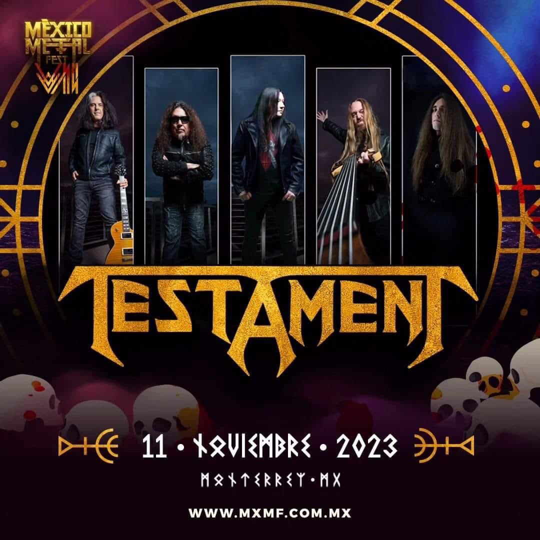 México Metal Fest 2023!!!
Se une al cartel TESTAMENT!!
.
.
.
.
.
.
.
.
.
.
.
.
@mexicometalfestoficial 
#metaltopmx