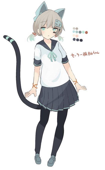 B6ちゃん描きました 