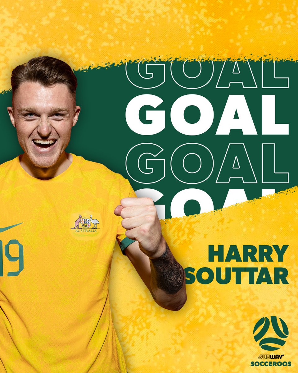 16' | GOAL!!!!!! 

HARRYYY SOUTTAR!!!

🇲🇽 0-1 🇦🇺

#MEXvAUS #Socceroos