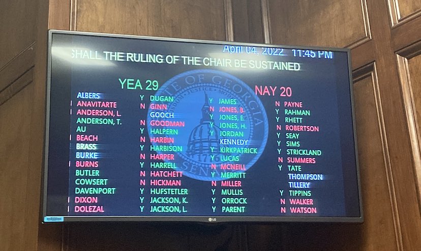WhatmattersinG's tweet photo. @GeoffDuncanGA @BrianKempGA @realDonaldTrump Speaking of Charlatan … I recall Sine Die 2022. Your last official act presiding over the @GASenateGOP @GASenateDems was to obfuscate the vote on election integrity. Your self-promotion as lt governor and attempt to profit from your office are your corrupt legacy @GeoffDuncanGA https://t.co/Jr6WDfdZ10