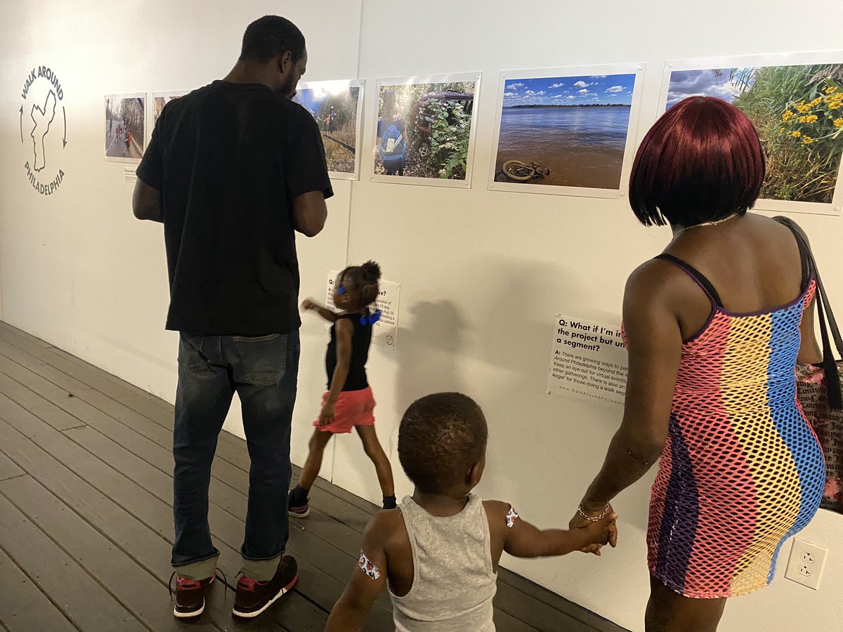 WalkAroundPhila's tweet photo. 12th Walk Around #Philadelphia happening RIGHT NOW; not posting much about it here. 

Some pics are on the Instagremlin; but best ways to connect are via website, newsletter, or in-person at exhibit  upstairs @cherrystpier 

Info on @FringeArts &amp; https://t.co/SuJFVtjn6u

#philly https://t.co/LJYD5uZPkk