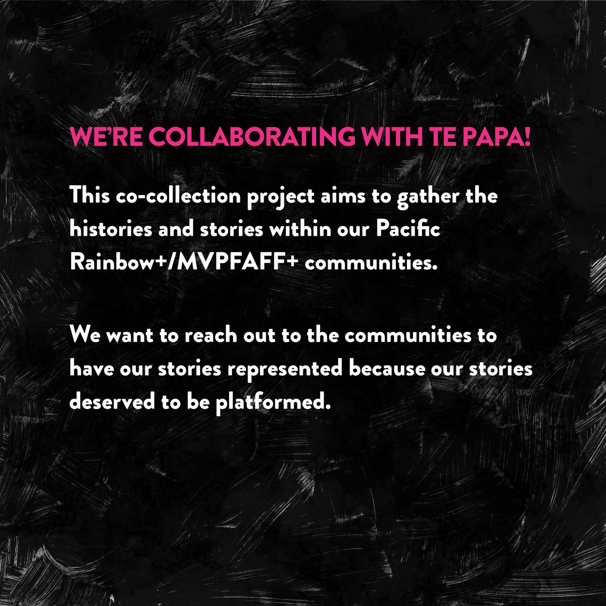 manalagiproject's tweet photo. The Manalagi co-collection team is hosting a workshop for our project collaboration with Te Papa!🌈💜 If you have taonga that you would like to contribute, or any questions regarding our co-collection project, come along to our workshop for a night of sharing and light kai. ✨ https://t.co/P4ej2VbQVh