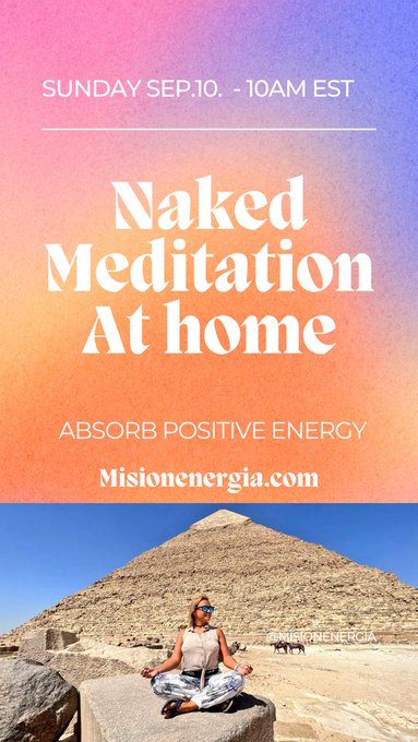 Tomorrow Sunday, let's resume our #free #seminars to recieve #positiveenergy . #Live at 10am est. (Tulum) https://t<a href="/tag/free"class="tags">#free</a><a href="/tag/seminars"class="tags">#seminars</a><a href="/tag/live"class="tags"><span>#live</span></a><a href="/tag/positiveenergy"class="tags"><span>#positiveenergy</span></a>