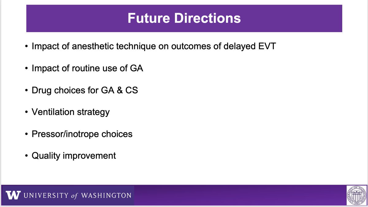 Some key points from my presentation today at the #stroke panel <a href="/SNACCNeuro/">SNACC</a> annual meeting. Anesthetic Techniques for Stroke Thrombectomy - Controversy, Consensus and Beyond! Anesthesiologists have a huge role in advancing stroke care. #SNACC23
