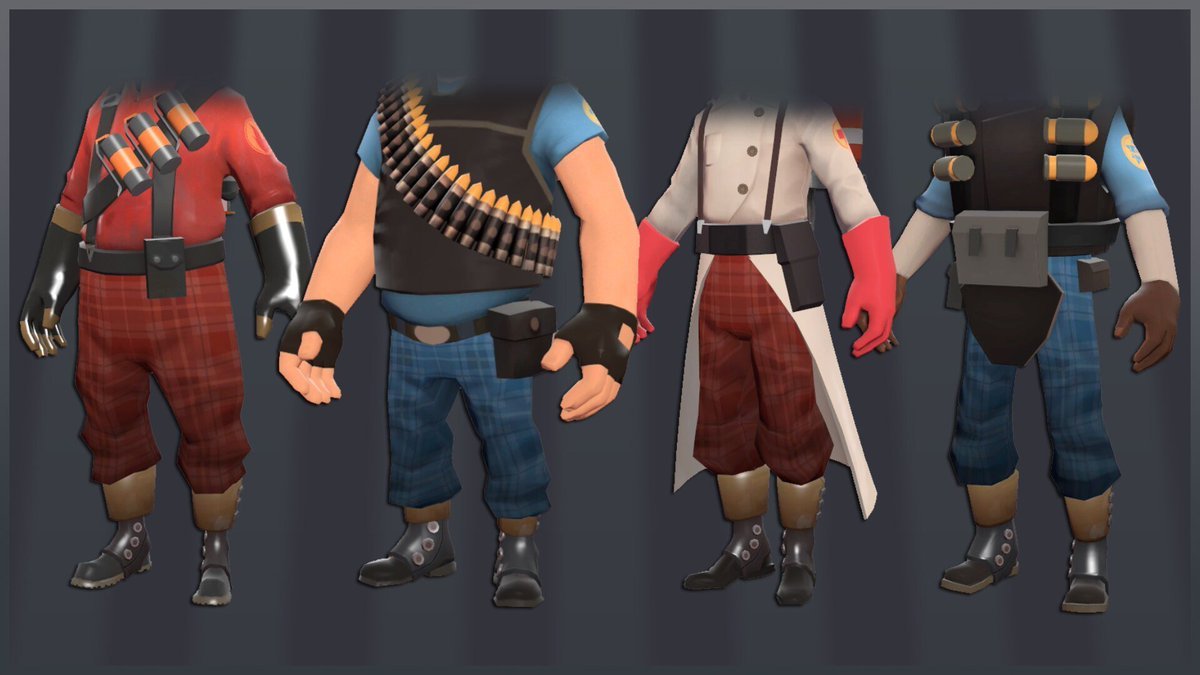 VTM06_Vipes's tweet photo. Gentlemann's Garments - While not "Halloween" themed, these are more for an autumn season. Pants are multiclass. Made w/ Jzee and Phe
#tf2 #TeamFortress2 #tf2workshop #pyro #tf2pyro #screamfortress #VtubersUprising

Be sure to vote for it on the Workshop! Check the reply to do so https://t.co/zj2ziIYOCn