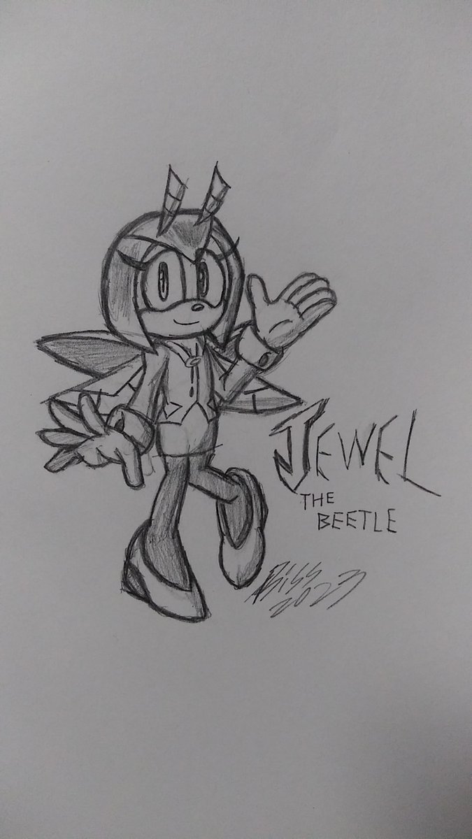 💎 JEWEL THE BEETLE 💎

#JewelTheBeetle #SonicTheHedgehog #IDWSonic #sonicfanart #ArtistOnTwitter